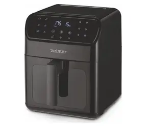 Zelmer ZAF6500 černá / Horkovzdušná fritéza / 1500W / 6.5l / 13 programů