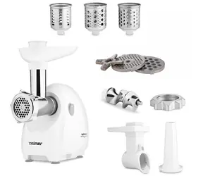 Zelmer ZMM4045B bílá / Mlýnek na maso / 1900W / 1.7kg-min