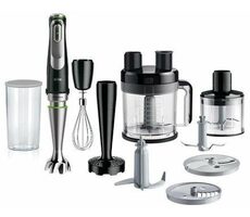 Braun MultiQuick 9 MQ 9187XLI stříbrná / Tyčový mixér / 1200 W / 3 rychlosti 