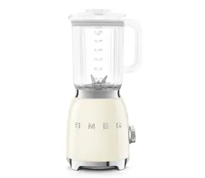 SMEG BLF03CREU béžová / Stolní mixér / 800 W / 1.5 l / 4 programy