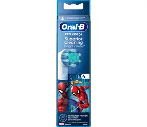 Oral-B EB10S Spiderman - 4ks / Náhradní hlavice