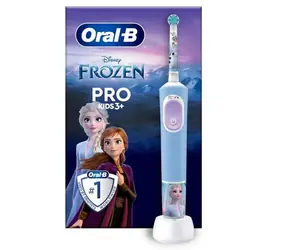 Oral-B Vitality D103 Kids Frozen / Elektrický dětský zubní kartáček / oscilační / 2 režimy / časovač