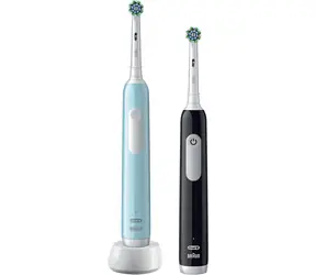 Oral-B Pro Series 1 Cross Action Duo / Elektrický zubní kartáček / oscilační / 3 režimy / časovač / senzor tlaku