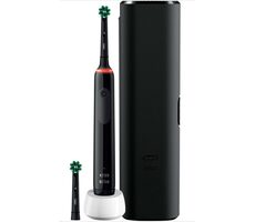 Oral-B Pro 3500 černá / Elektrický zubní kartáček / oscilační / 3 režimy / časovač