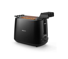 Philips Daily Collection HD2583/90 černá / Topinkovač / 600 W / aut. vypnutí