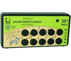 Format1 OdH1/Max bez Adaptéru - Tichý odháněč na myši & plašič kun pro dům a chatu / 200 m2 