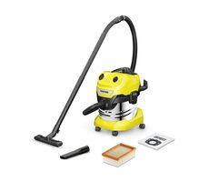 Kärcher WD 4 S V-20/5/22 / Víceúčelový vysavač / 1000W / 20 l / mokré & suché vysávání