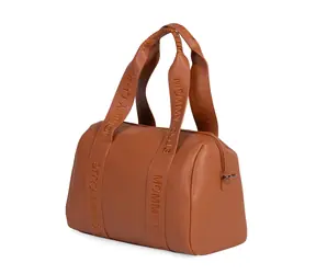 Childhome Přebalovací taška Mommy Club Signature Vegan Leather Brown