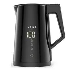 AENO EK7S černá / Chytrá rychlovarná konvice / 2200W / 1.7 L / Wi-Fi / teplota 40-100°C