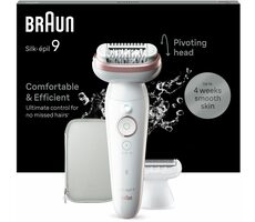 Braun SE9-030 Silk épil 9 růžová / Epilátor / 40 pinzet