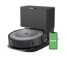 iRobot Roomba Combo i5+ šedá / Robotický vysavač / WiFi / BT / vysávání & mopování / čisticí stanice /1850 mAh