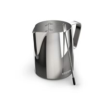Xavax Barista konvička na přípravu mléčné pěny stříbrná / s perem pro Latte Art / 600ml / nerez