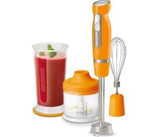 SENCOR SHB 4463OR-EUE3 oranžová / Tyčový mixér / 1000 W / nádoba 700 ml / sekáček 500ml / šlehací metla