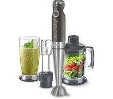 SENCOR SHB 5608BK-EUE3 černá / Tyčový mixér / 1000 W / nádoba 800 ml / sekáček 1250ml / šlehací metly