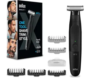 Braun Series XT 3200 / Zastřihovač / Pánský / 45 min provoz / Celé tělo / 5 nástavců 