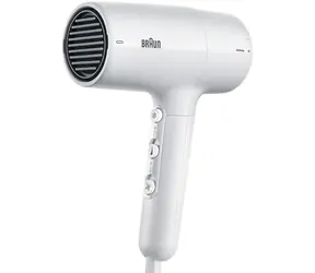 Braun HD 2.1 bílá / Fén na vlasy / 2100 W / 2 rychlosti / 3 teploty / 1.95 m