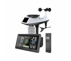 Solight TE91WiFi profesionální smart WIFI meteostanice / dva budíky / vlhkost / tlak vzduchu / vítr