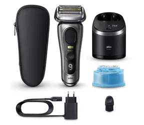 Braun Series 9 Pro+ 9565cc Wet&Dry / Holicí strojek / Pánský / Planžetový / 60 min provoz / Na tvář