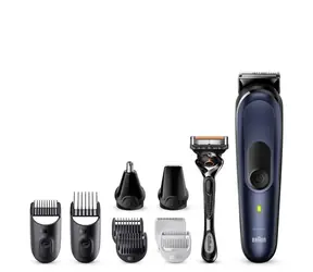 Braun MGK7410 All-in-One  / Zastřihovač / Pánský / 100 min provoz / 10 nástavců / 1 - 21 mm