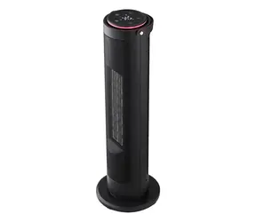 Solight KP10 teplovzdušný ventilátor sloupový / 2000W / automatické otáčení / časovač / LED displej