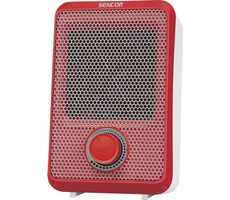 SENCOR SFH 6020RD červená / Teplovzušný ventilátor / 600W