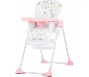 CHIPOLINO Jídelní židlička Maxi Blush / od 6 měsíců do 3 let