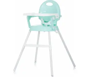 CHIPOLINO Jídelní židlička Bonbon 3v1 Aloe / od 6 měsíců do 3 let