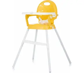 CHIPOLINO Jídelní židlička Bonbon 3v1 Mango / od 6 měsíců do 3 let