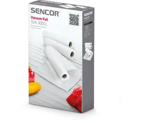 SENCOR SVX 300CL Vakuovací fólie 200 × 2000 mm (3ks) / pro vakuovací svářečky folií