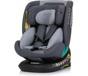 CHIPOLINO Supreme i-Size 40-150cm Isofix 360 Granite / autosedačka / (0-36 kg | 40 - 150 cm)