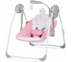 CHIPOLINO Kojenecké lehátko houpací Moonlight Flamingo / od 0 - 6 měsíců / do 9 kg