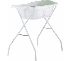 CHIPOLINO Vanička s podložkou a stojanem Vela 87cm Mint