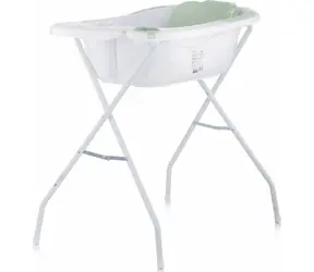 CHIPOLINO Vanička s podložkou a stojanem Vela 87cm Mint