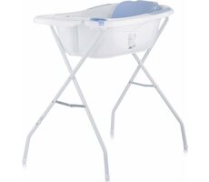 CHIPOLINO Vanička s podložkou a stojanem Vela 87cm Blue