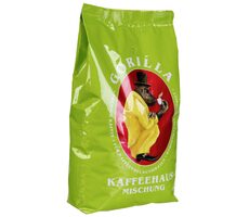 Joerges Gorilla Coffeehouse 1kg / Zrnková káva / 80% Arabica, 20% Robusta / Vakuové balení 