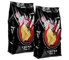 Joerges Gorilla Crema No.1 2 Kg Beans Set / Zrnková káva / 100% Arabica / Vakuové balení 