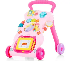 CHIPOLINO Chodítko interaktivní Funny Pink / od 6 měsíců 