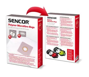 SENCOR SVCX 0452 Sáček do vysavače (5ks) / Pro vysavače SVC 45/52
