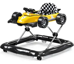 CHIPOLINO Chodítko interaktivní Sportivo 2v1 Yellow / od 6 měsíců / do 12 kg