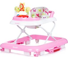 CHIPOLINO Chodítko Friends 4v1 Pink / od 6 měsíců / do 12 kg