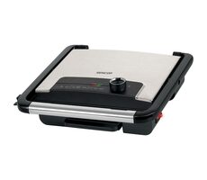 SENCOR SBG 3710SS stříbrná / Kontaktní gril / 2000 W / Regulace teploty