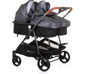 CHIPOLINO Kočárek pro dvojčata/nestejně staré děti - kombinovaný Duo Smart / děti s hmotností do 15 kg