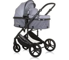 CHIPOLINO Kočárek kombinovaný Amore 2v1 Ash Grey / děti s hmotností do 22 kg