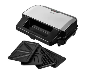 SENCOR SSM 9940SS stříbrná / Sendvičovač / 900 W  