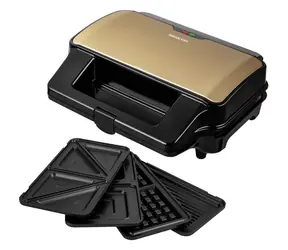 SENCOR SSM 9977CH bronzová / Sendvičovač / 900 W  