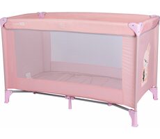 FreeON Postýlka cestovní Love Králíček růžová / 0 - 3 let / do 14 kg