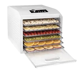 SENCOR SFD 6500WH bílá / Sušička ovoce / 500 W / Rozměr síta: 330 × 300 mm / Teplota: 35-75 °C