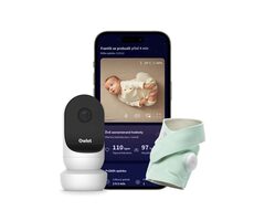 Owlet Dream Sock + Cam2 Bundle Mint / Chytrá ponožka + kamera