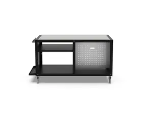 Alfa Forni Varná stanice 160x80 cm černá / nerez 