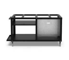 Alfa Forni Varné stanice 160x80cm - konstrukce černá / bez desky 